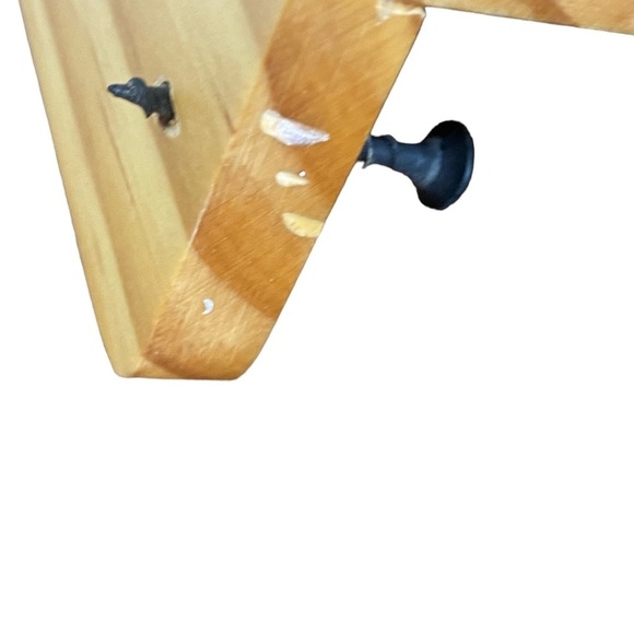 Crossroads Wood Ceramic House Home Cats Key Holder Shelf Decor. - Picture 9 of 9